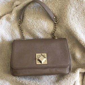 Kate Spade taupe shoulder bag